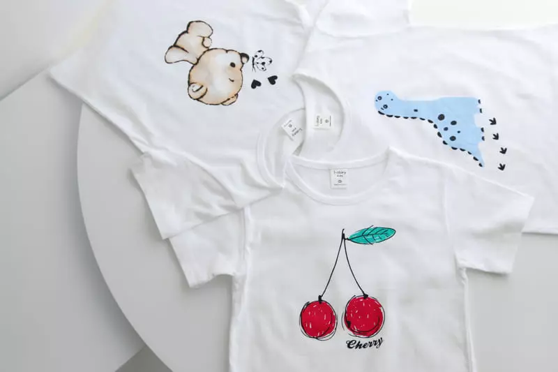 I Story Kids - Korean Children Fashion - #Kfashion4kids - Paint Tee - 9