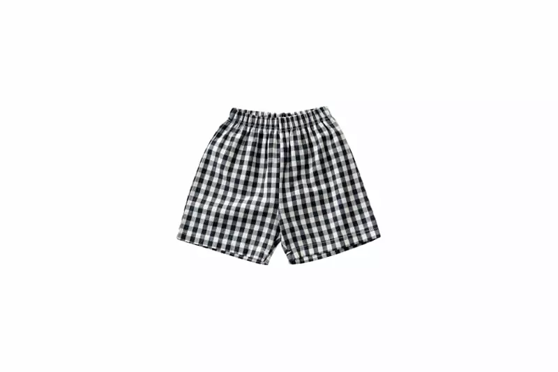 I Story Kids - Korean Children Fashion - #childofig - Check Shorts - 5