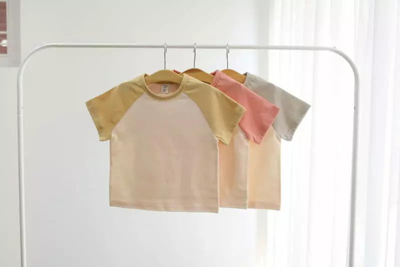 I Story Kids - Korean Children Fashion - #kidsshorts - Raglan Tee - 3