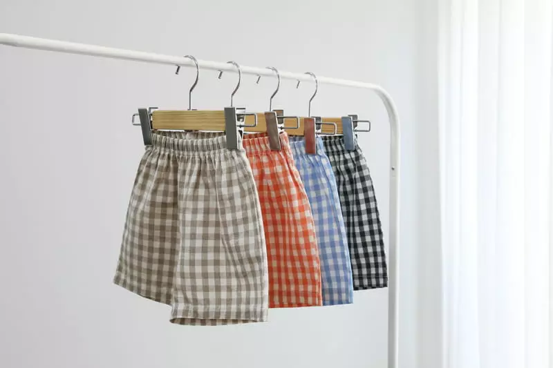 I Story Kids - Korean Children Fashion - #kidsstore - Check Shorts - 12