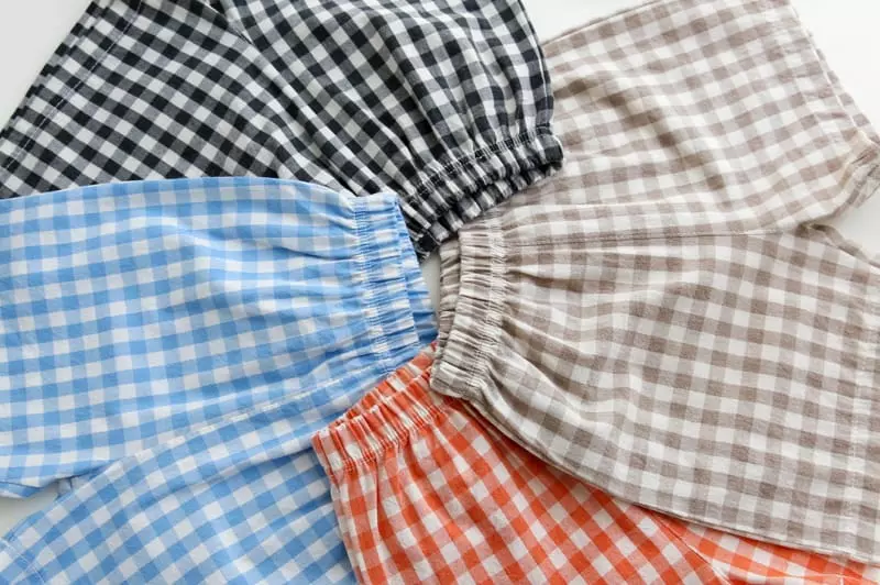 I Story Kids - Korean Children Fashion - #magicofchildhood - Check Shorts - 2