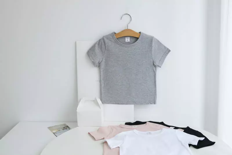 I Story Kids - Korean Children Fashion - #stylishchildhood - Basic Short Sleeves Tee - 12