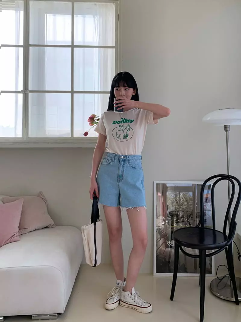 Indigo - Korean Women Fashion - #shopsmall - 552 Two Color Shorts
