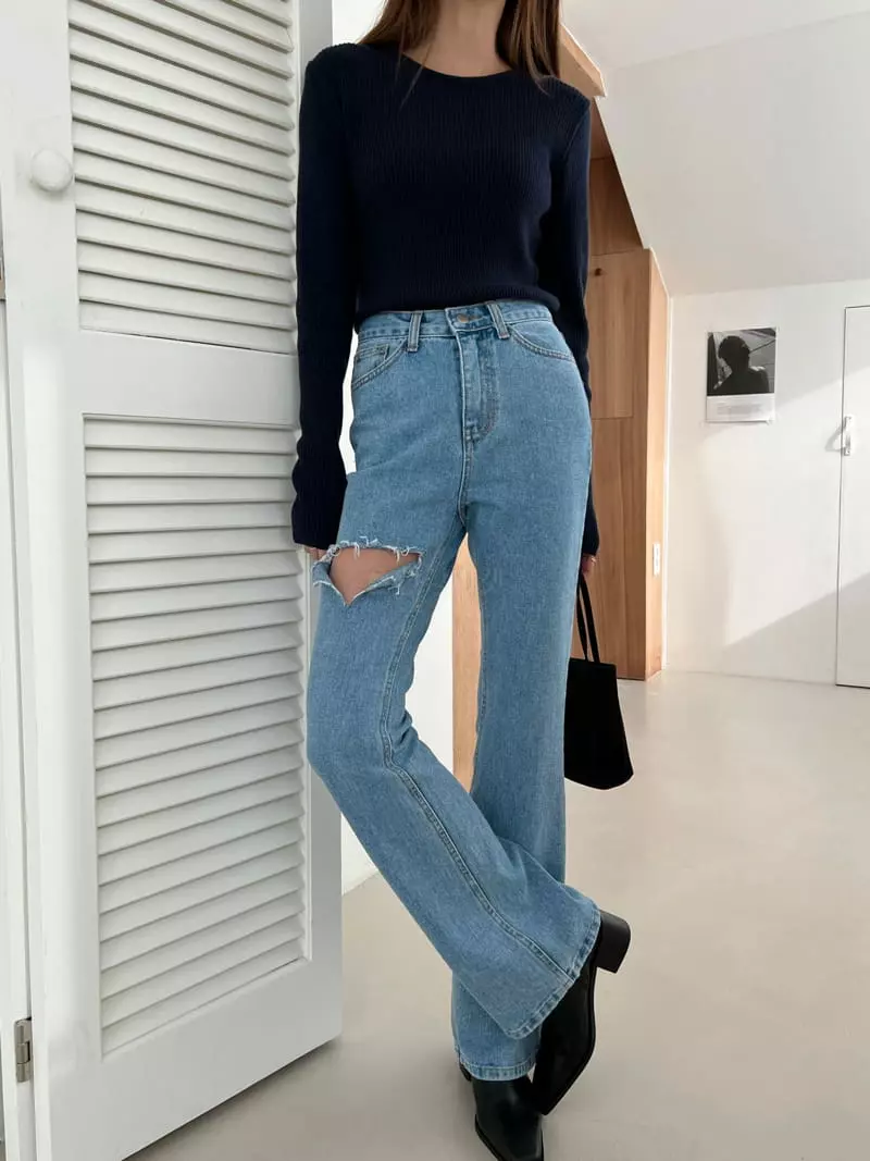Indigo - Korean Women Fashion - #womensfashion - 506 Vintage Long Bootscut