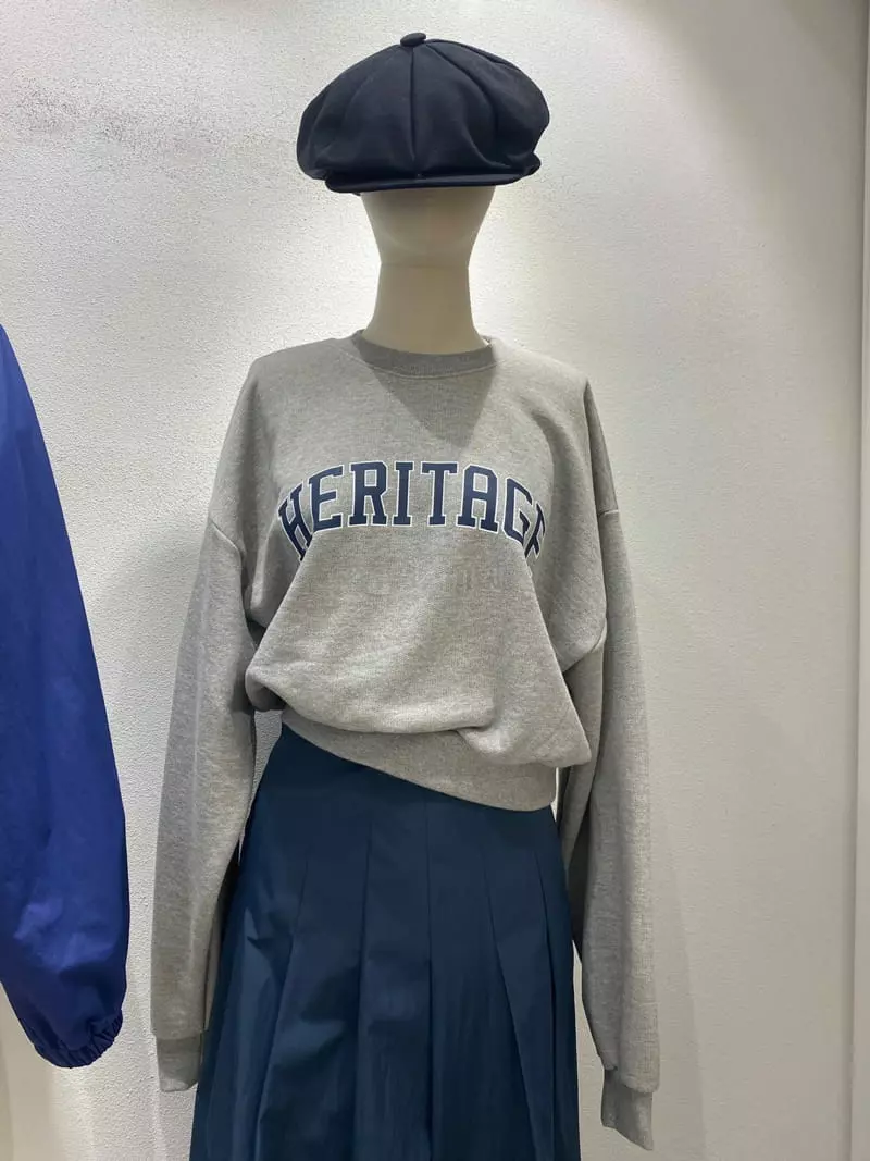 Inni - Korean Women Fashion - #momslook - Yocco Sweatshirt - 4