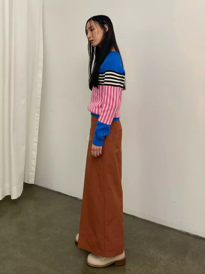 Inni - Korean Women Fashion - #momslook - Wrinkle Skirt - 2
