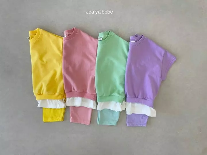 Jeaya & Mymi - Korean Children Fashion - #kidsshorts - Summer Top Bottom Set