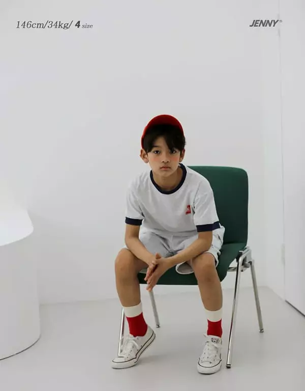 Jenny Basic - Korean Children Fashion - #littlefashionista - Jay Color Tee - 3