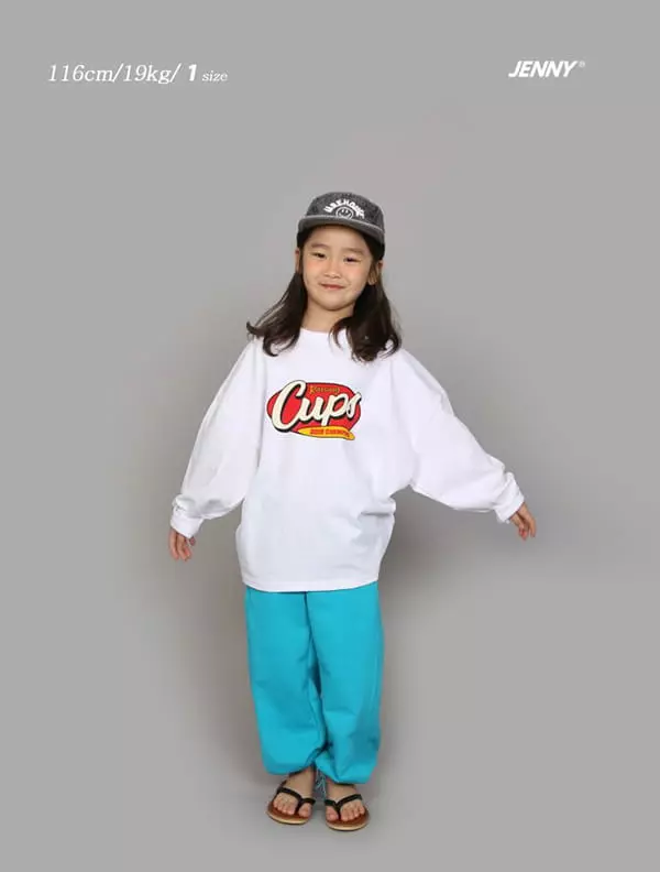 Jenny Basic - Korean Children Fashion - #minifashionista - Cups Bio Washing Tee - 3