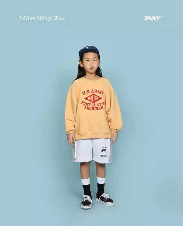 Jenny Basic - Korean Children Fashion - #stylishchildhood - Mp Sweatshirt - 6