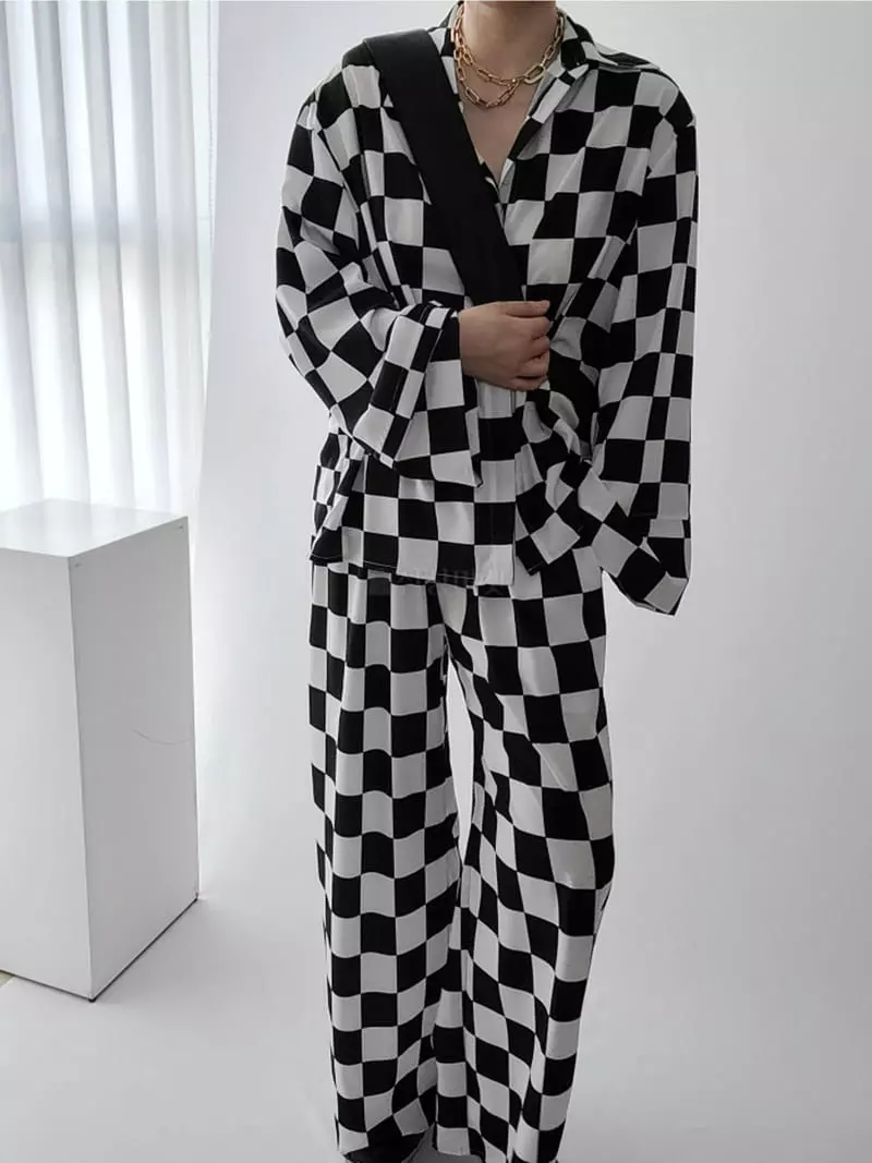 Jshop - Korean Women Fashion - #thelittlethings - Checker Shirt - 3