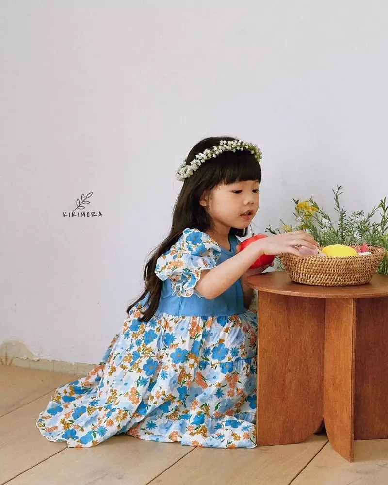 Kikimora - Korean Children Fashion - #Kfashion4kids - Flower Cancan One-piece - 5