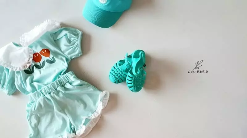 Kikimora - Korean Children Fashion - #childofig - Tulip Top Bottom Set - 7