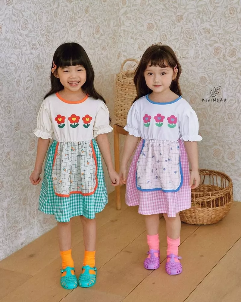 Kikimora - Korean Children Fashion - #designkidswear - Apron One-piece - 2
