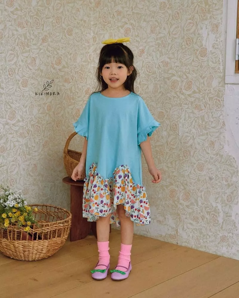Kikimora - Korean Children Fashion - #designkidswear - Wave One-piece - 7