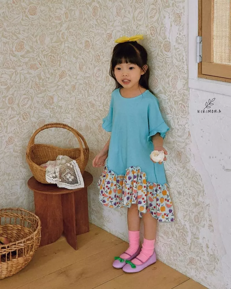 Kikimora - Korean Children Fashion - #fashionkids - Wave One-piece - 9