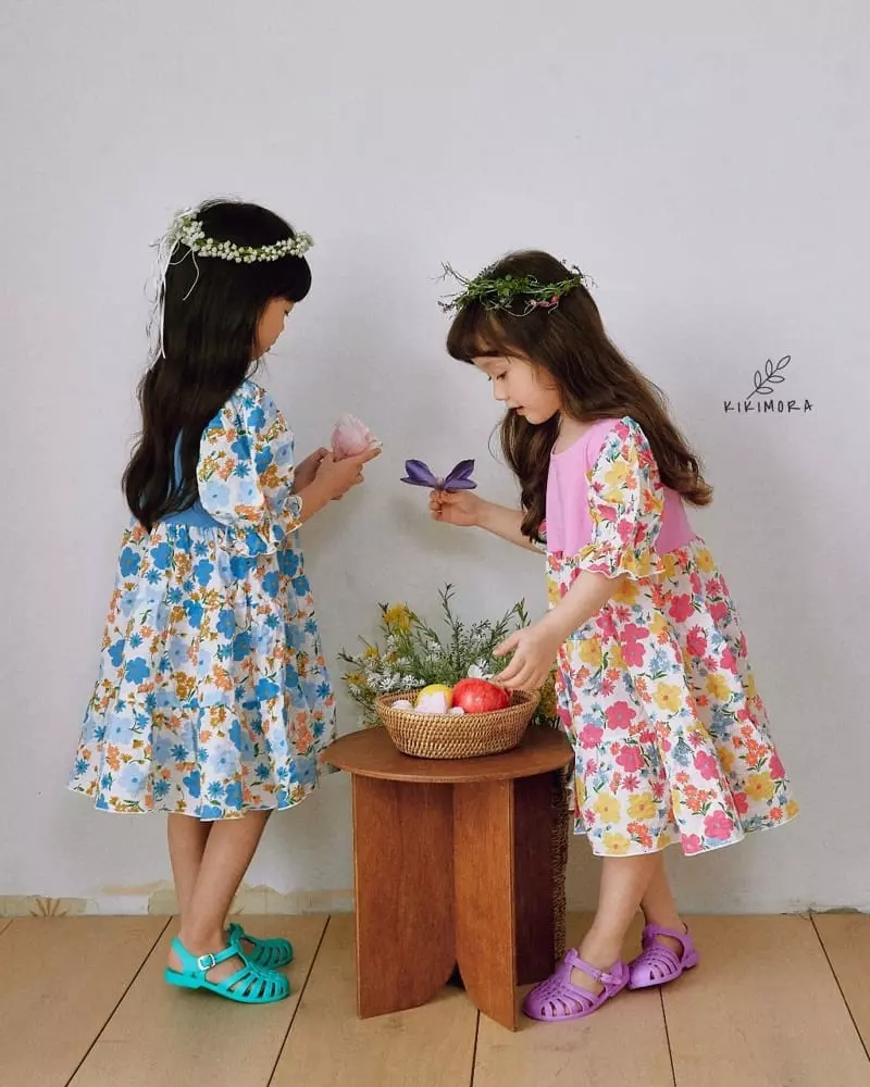 Kikimora - Korean Children Fashion - #kidsshorts - Flower Cancan One-piece - 2