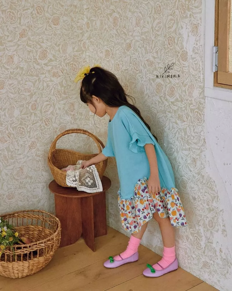 Kikimora - Korean Children Fashion - #kidsshorts - Wave One-piece - 10