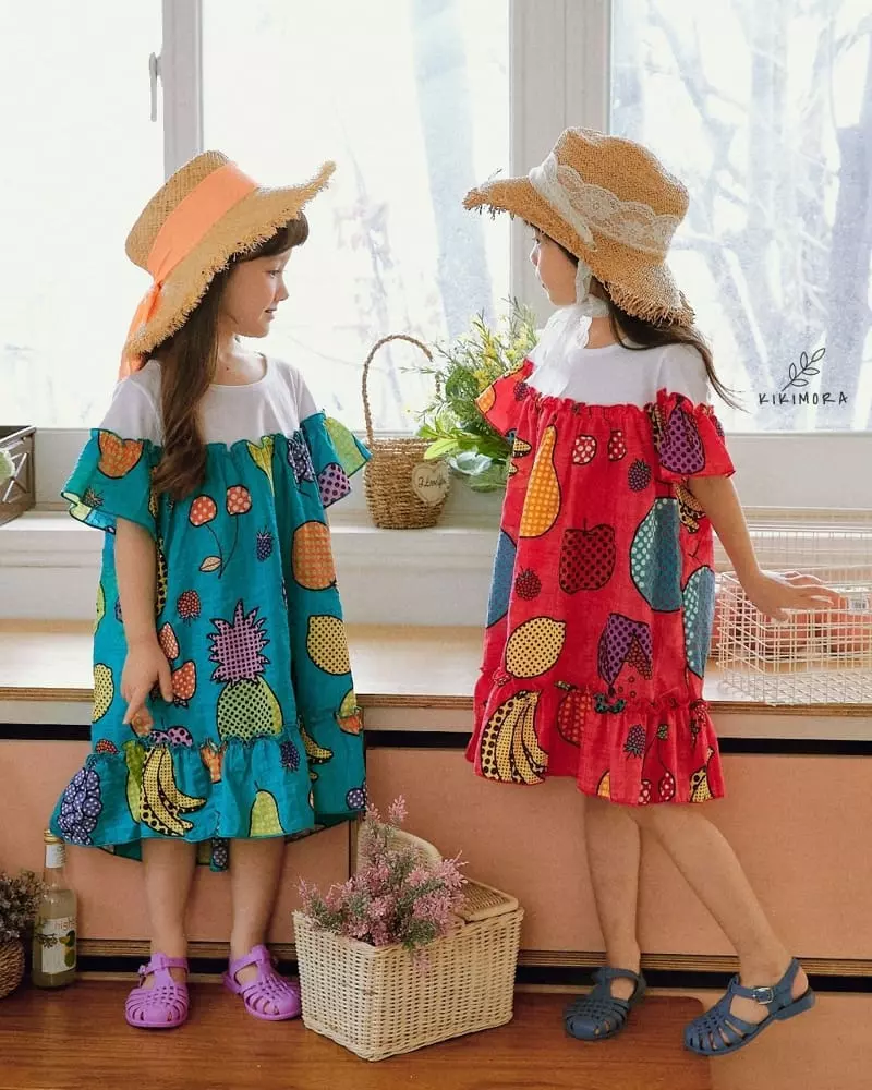 Kikimora - Korean Children Fashion - #kidsshorts - Fruit One-piece - 2