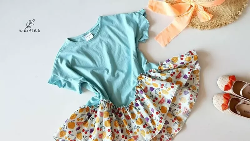 Kikimora - Korean Children Fashion - #kidzfashiontrend - Wave One-piece - 12