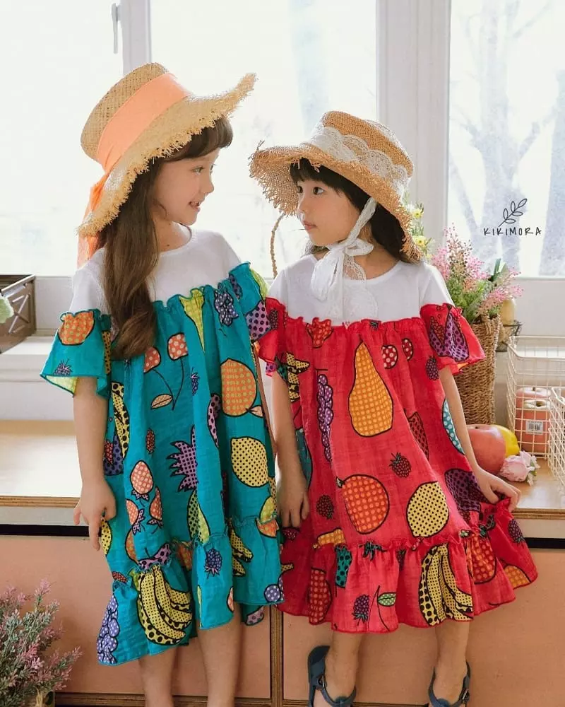 Kikimora - Korean Children Fashion - #littlefashionista - Fruit One-piece - 6
