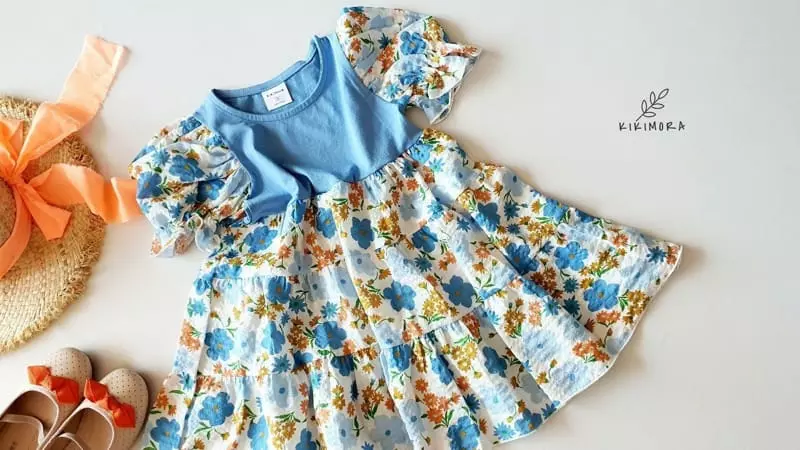 Kikimora - Korean Children Fashion - #minifashionista - Flower Cancan One-piece - 8