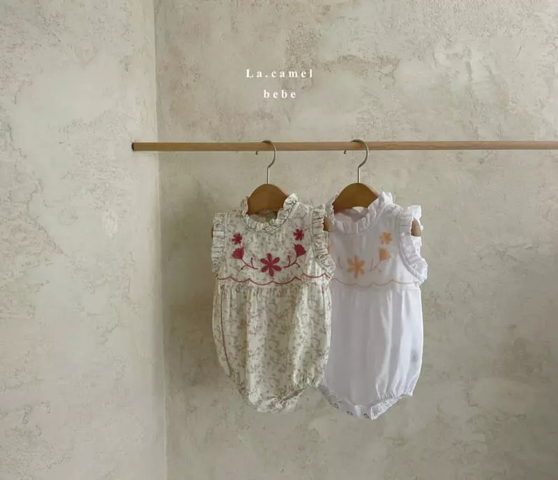 La Camel - Korean Baby Fashion - #babywear - Daisy Bodysuit - 5