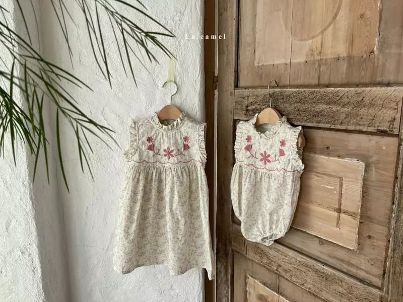La Camel - Korean Children Fashion - #childofig - Daisy One-piece - 2