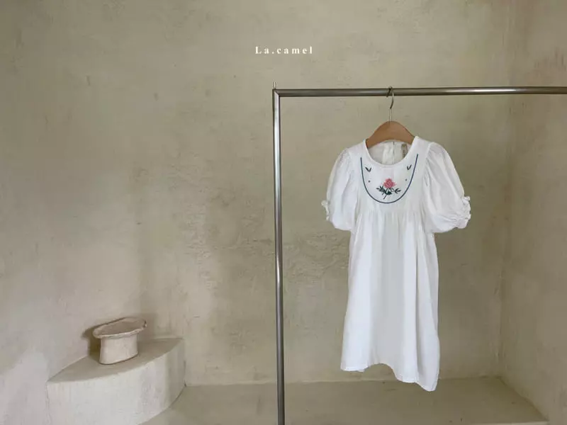 La Camel - Korean Children Fashion - #childofig - Rose One-piece - 4