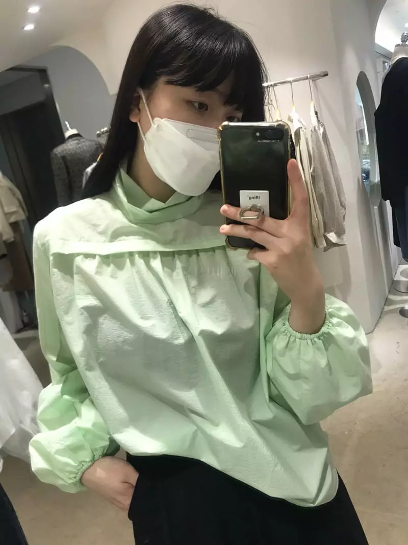 Lable - Korean Women Fashion - #momslook - Turtle Blouse