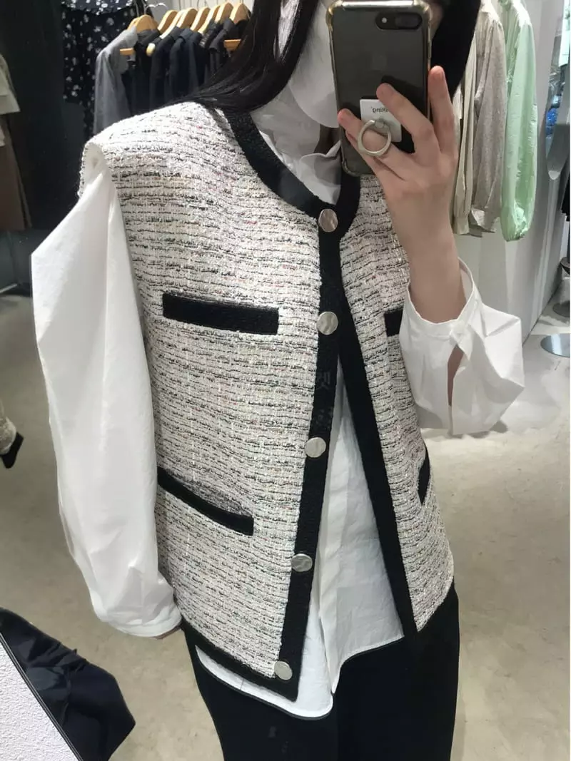 Lable - Korean Women Fashion - #womensfashion - Twid Vest