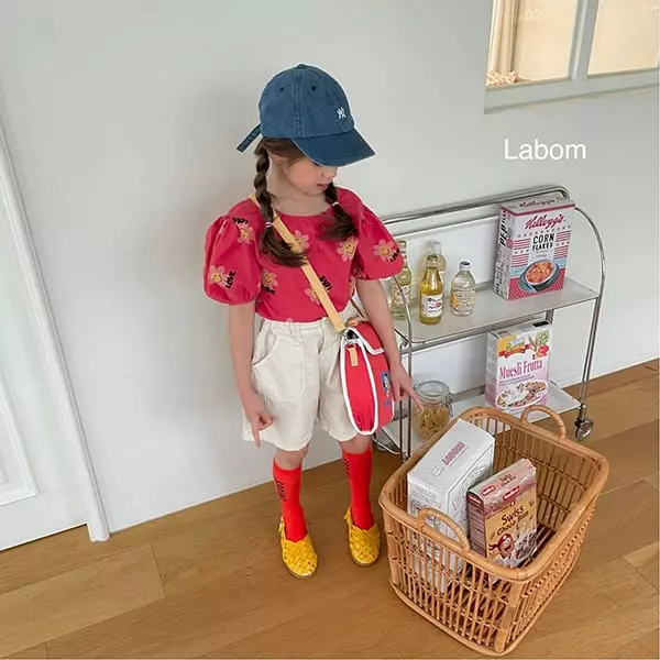 Labom - Korean Children Fashion - #magicofchildhood - Love Puff Blouse - 11