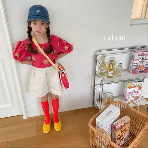 Labom - Korean Children Fashion - #minifashionista - Love Puff Blouse - 12