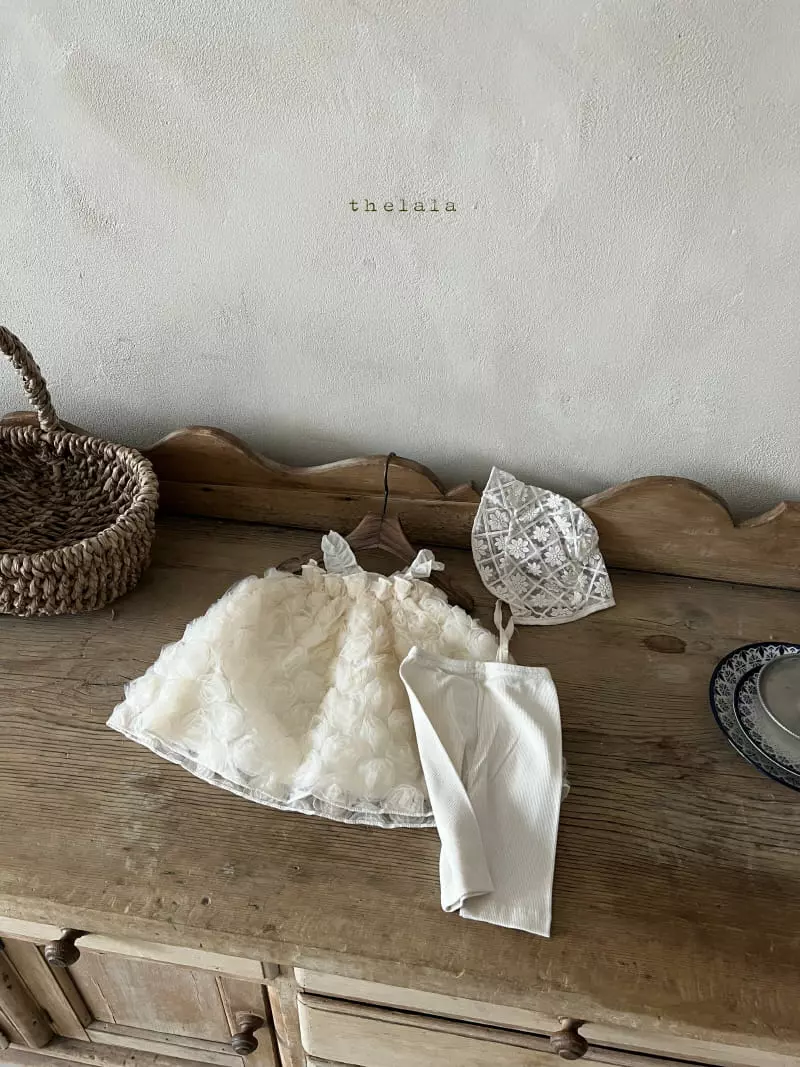 Lala - Korean Children Fashion - #childofig - Lace Bonnet - 8