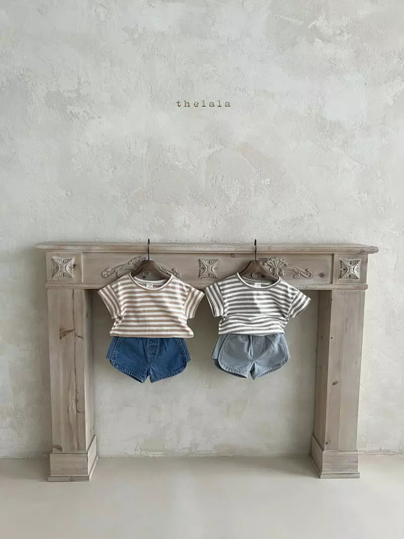 Lala - Korean Children Fashion - #childrensboutique - Line Shorts - 7