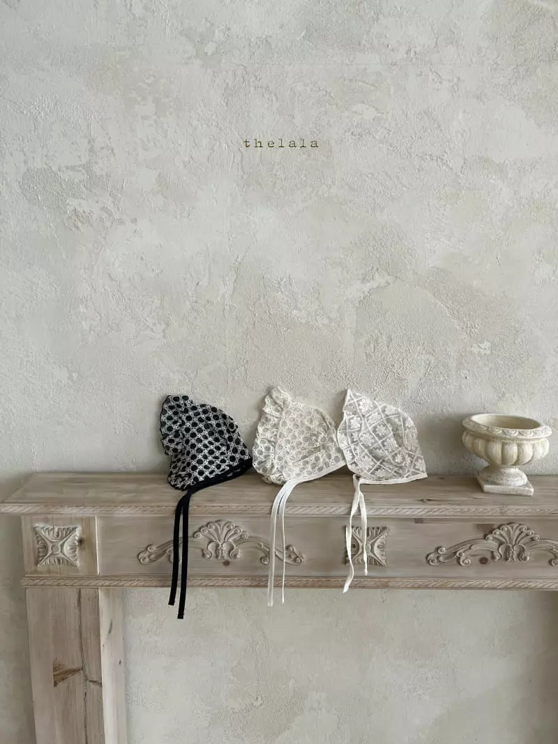 Lala - Korean Children Fashion - #discoveringself - Lace Bonnet - 11
