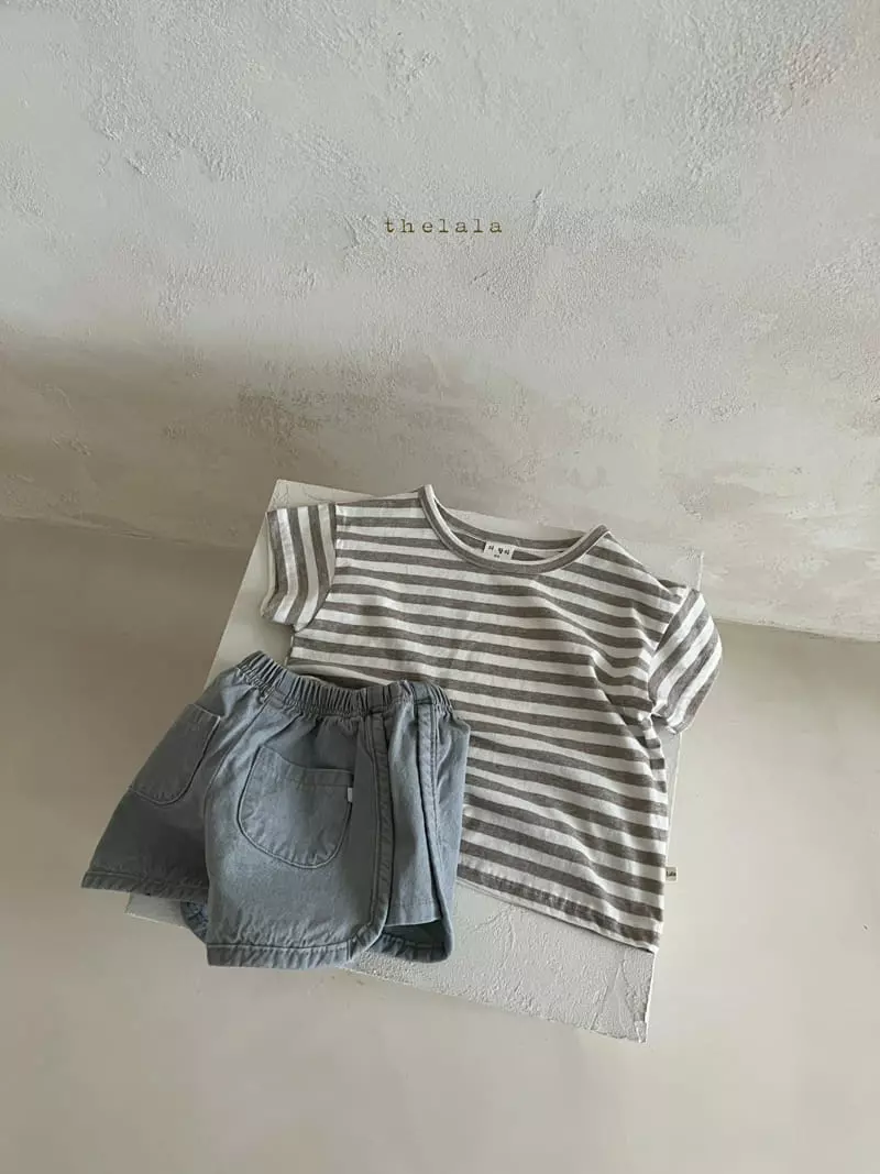 Lala - Korean Children Fashion - #discoveringself - Line Shorts - 9