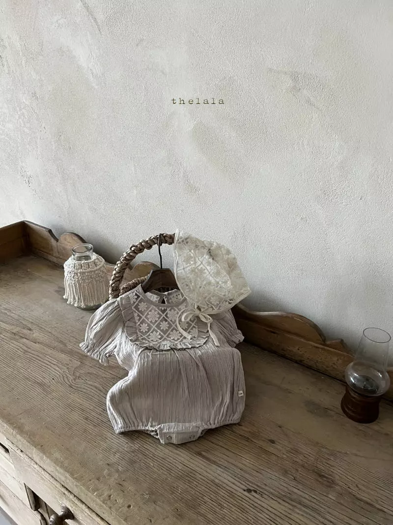 Lala - Korean Children Fashion - #magicofchildhood - Lace Bonnet - 2