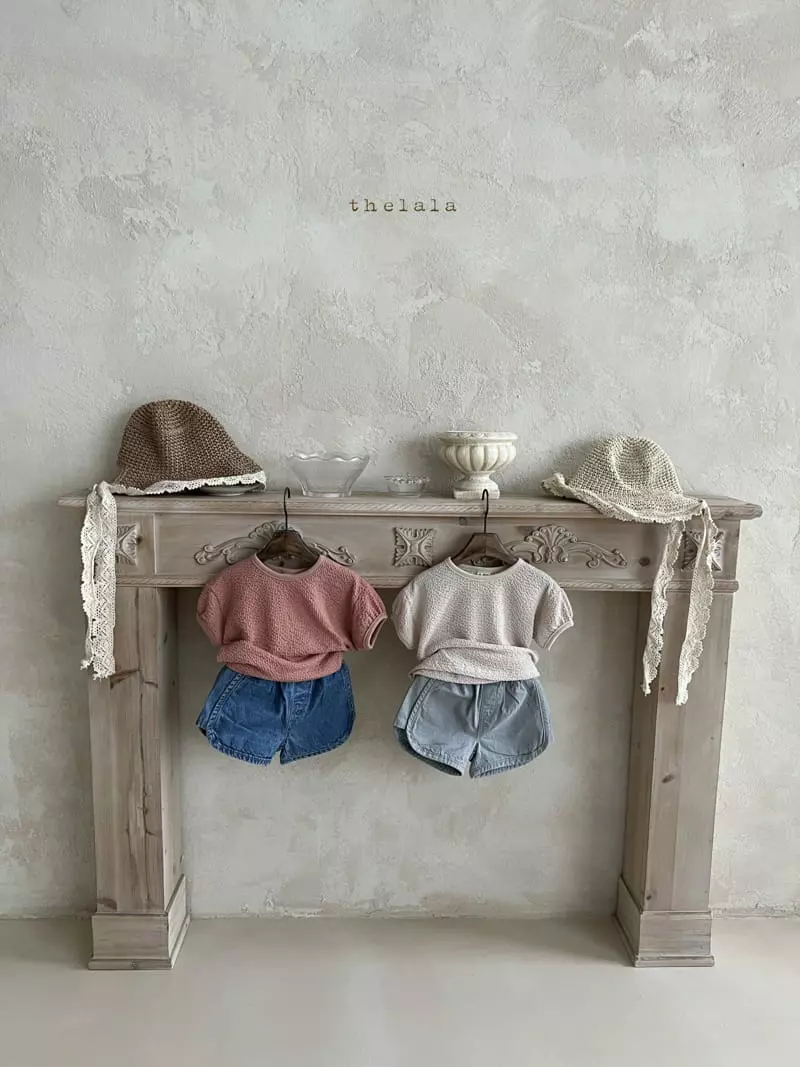 Lala - Korean Children Fashion - #minifashionista - Line Shorts