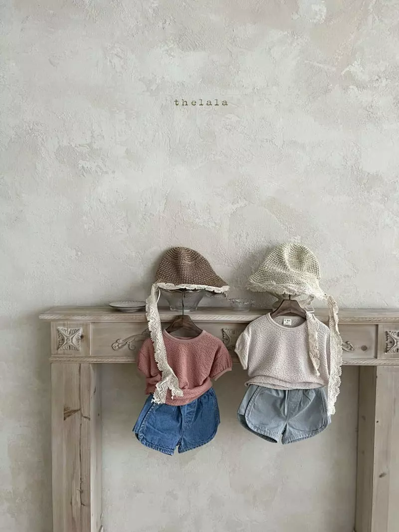 Lala - Korean Children Fashion - #prettylittlegirls - Line Shorts - 2