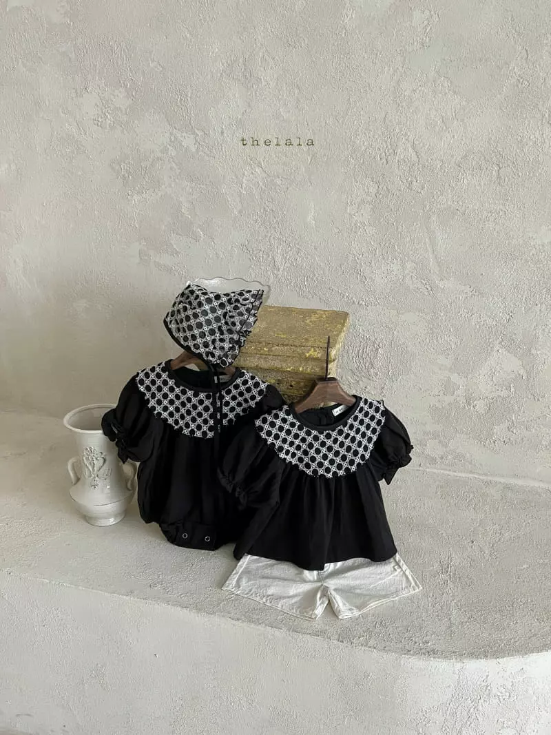 Lala - Korean Children Fashion - #todddlerfashion - Lace Bonnet - 5