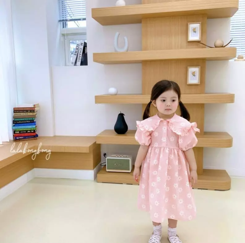 Lalabongbong - Korean Children Fashion - #designkidswear - Jue Jue One-piece - 2
