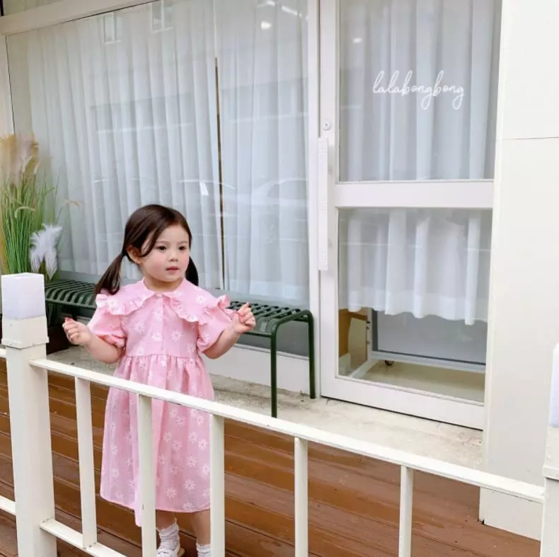 Lalabongbong - Korean Children Fashion - #discoveringself - Jue Jue One-piece - 4