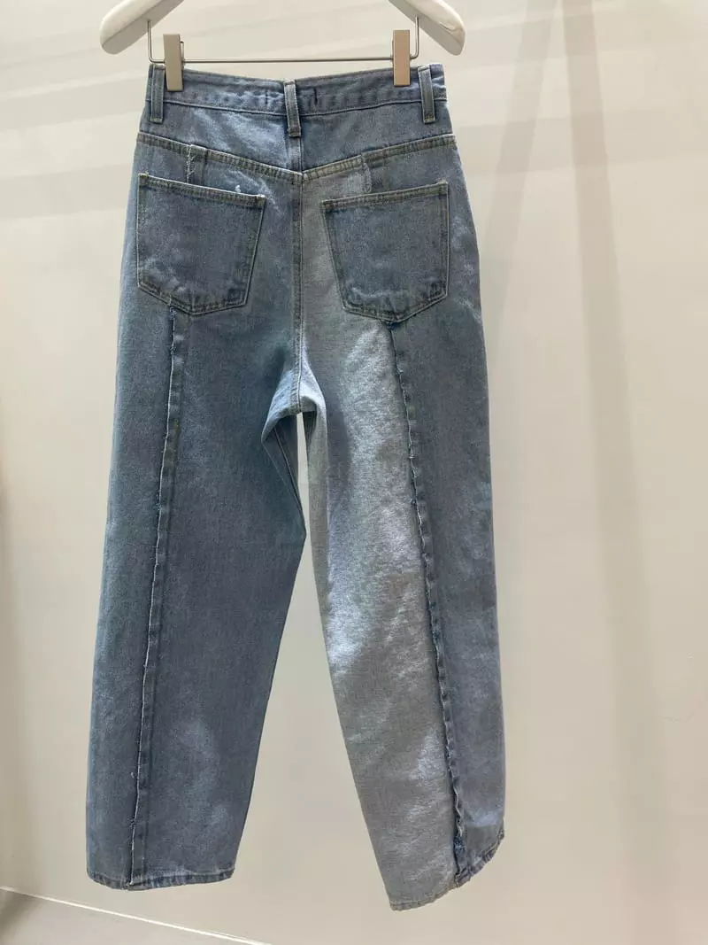 Le Ppl - Korean Women Fashion - #thelittlethings - Cutting Jeans - 4
