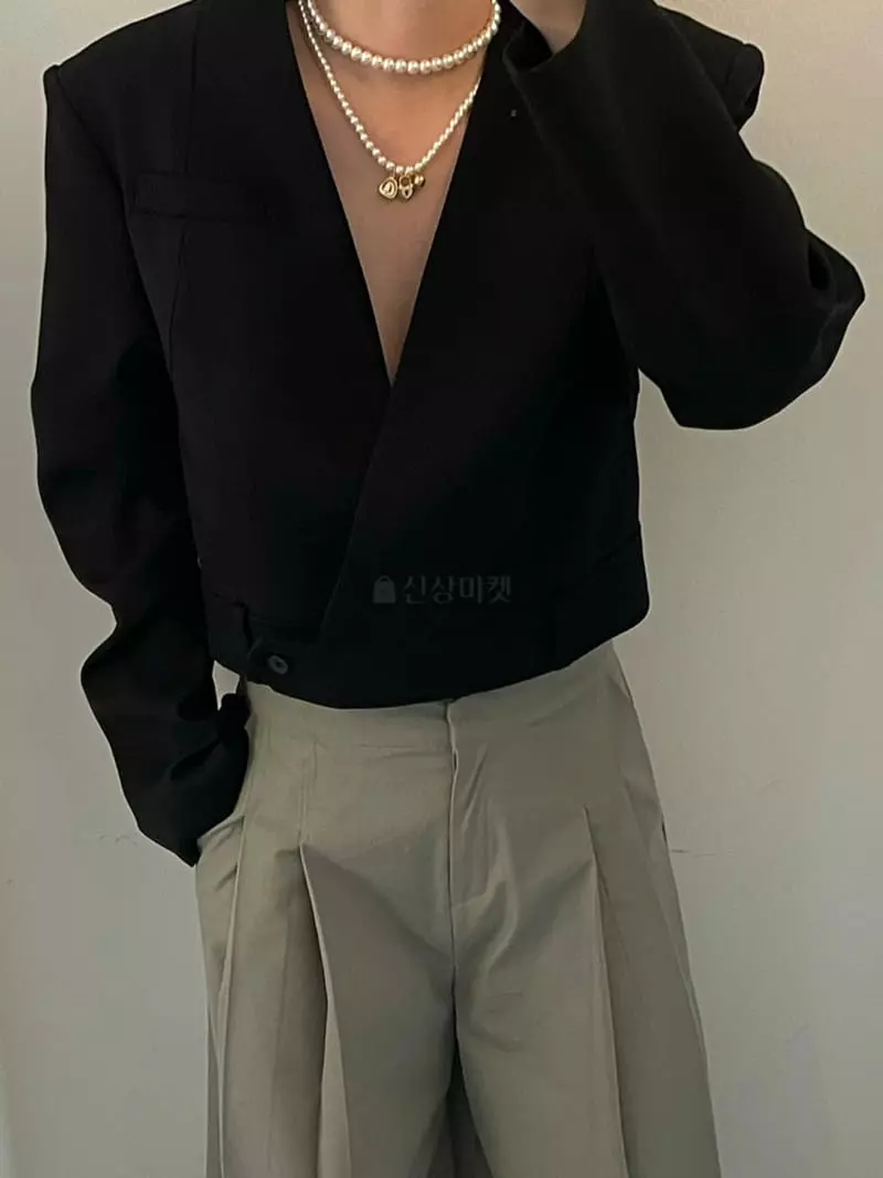 Le Ppl - Korean Women Fashion - #momslook - Square Jacket - 2