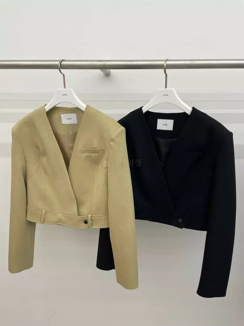 Le Ppl - Korean Women Fashion - #womensfashion - Square Jacket - 4