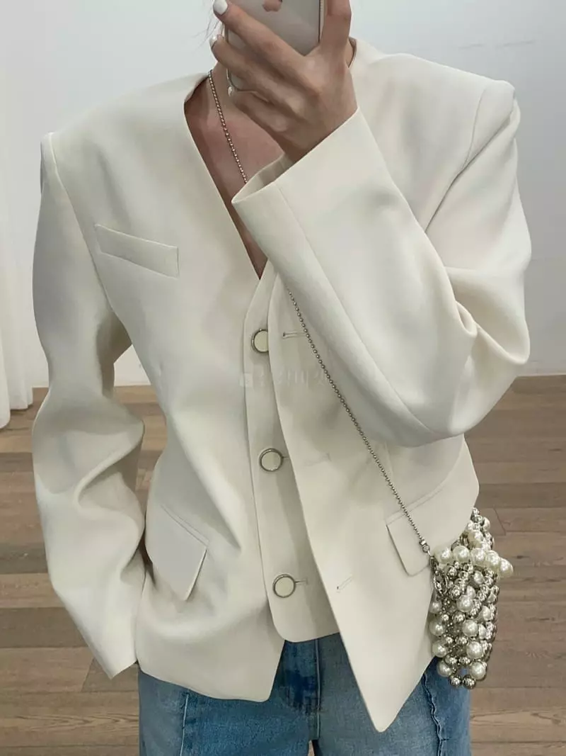 Le Ppl - Korean Women Fashion - #momslook - Mui Jacket - 4