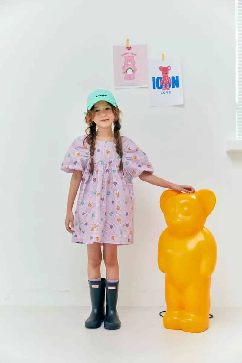 Lilas - Korean Children Fashion - #Kfashion4kids - Sweet Heart One-piece - 9