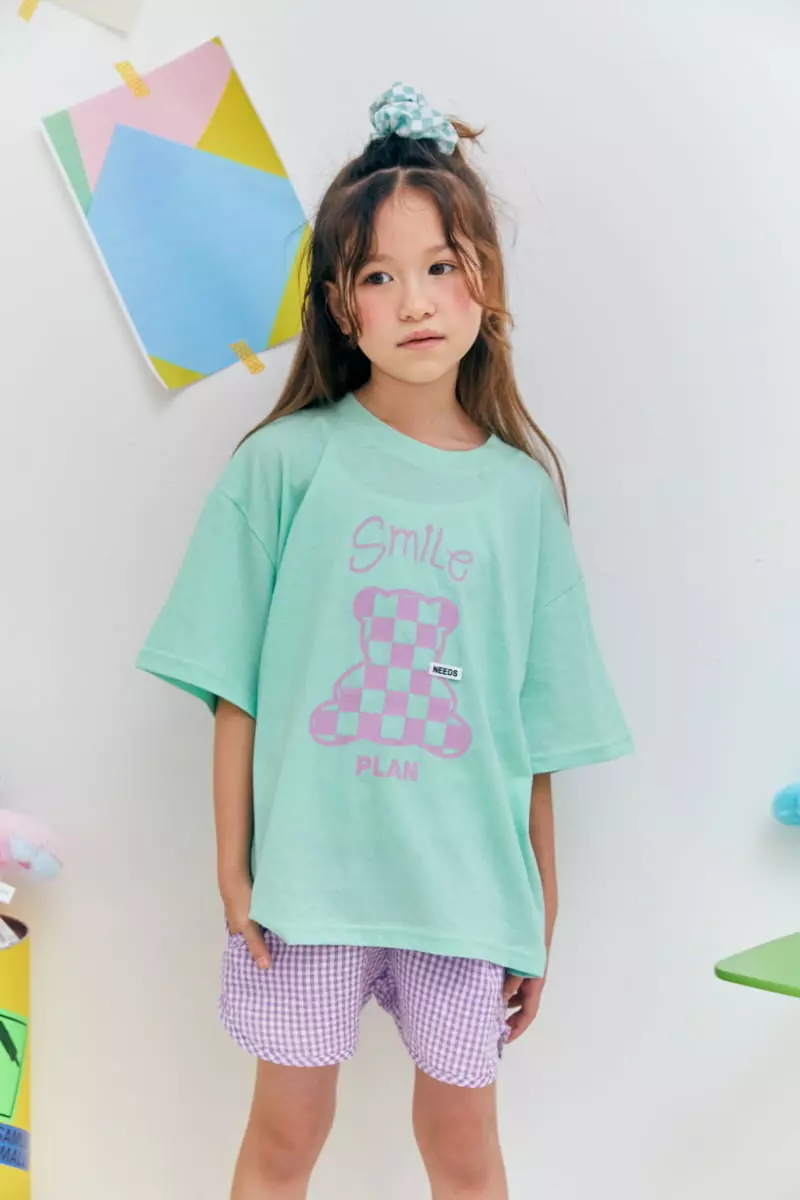 Lilas - Korean Children Fashion - #Kfashion4kids - Bans Bear Tee - 6
