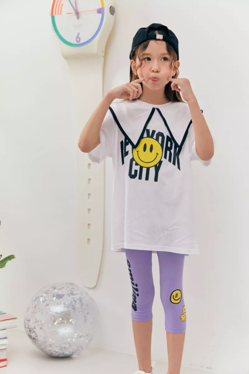 Lilas - Korean Children Fashion - #Kfashion4kids - New York Eri Long Tee - 12